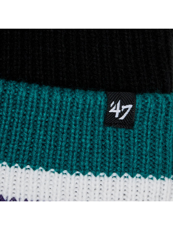 47 Brand 47 Brand Σκούφος NHL Anaheim Ducks Split Cuff 47 H-SPLCC25ACE-BK Μαύρο