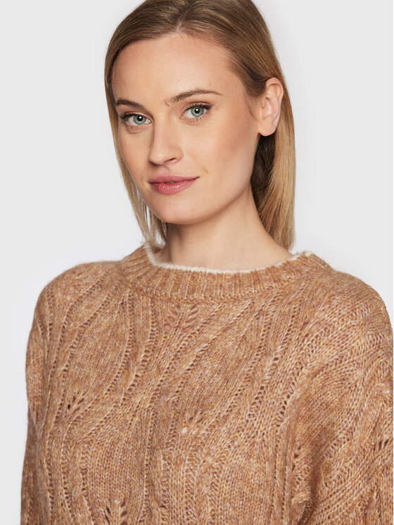 Liu Jo Liu Jo Pullover WF2510 MA05N Beige Regular Fit