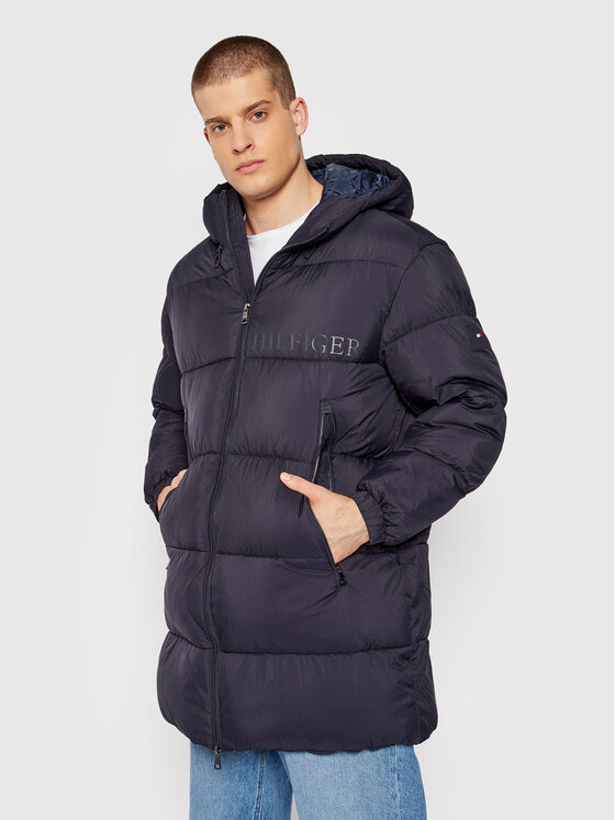 Tommy Hilfiger Zimné bundy High Loft MW0MW19657 Tmavomodrá Regular Fit