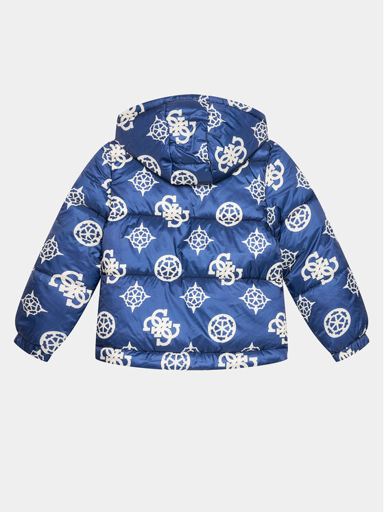 Guess Guess Demisezoninė striukė J3BL00 WCFM0 Tamsiai mėlyna Regular Fit