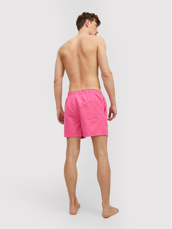 Jack&Jones Jack&Jones Szorty kąpielowe Crete 12202956 Różowy Regular Fit