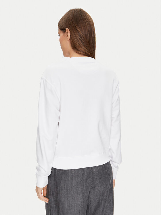 Guess Guess Bluza W5GQ05 KB683 Biały Reglan Fit