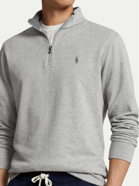 Polo Ralph Lauren Polo Ralph Lauren Bluză Lsl 710812963002 Gri Regular Fit