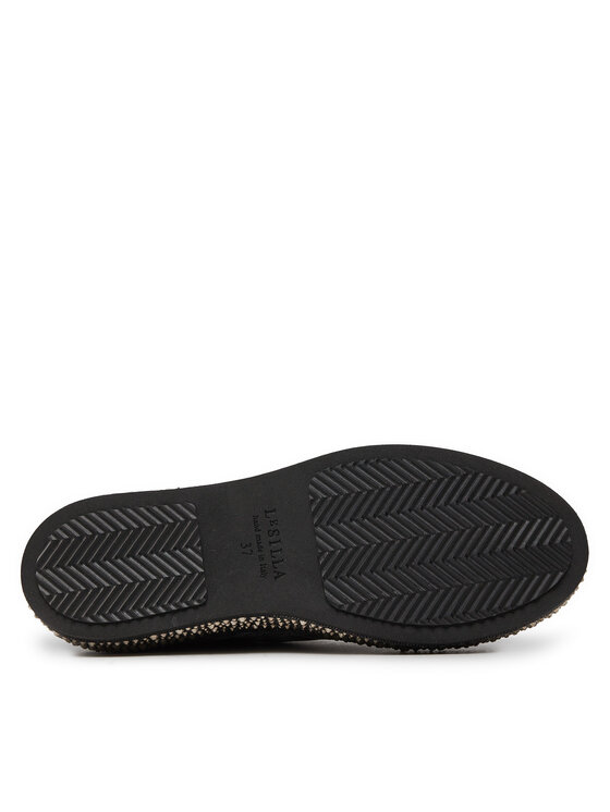 Le Silla Le Silla Sneakersy Andrea 1617Z020M1PPGIR849 Čierna