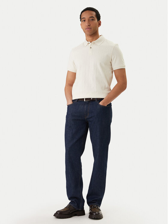 Guess Guess Poloshirt M6RP05 KD181 Écru Regular Fit