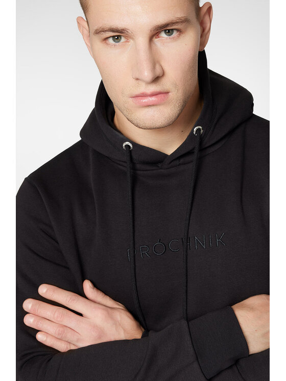 Próchnik Próchnik Bluza PM12 BL073223000005 Czarny Regular Fit