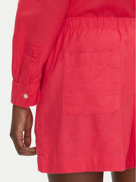 Gap Gap Pantalon scurți din material 713386-02 Roz Regular Fit