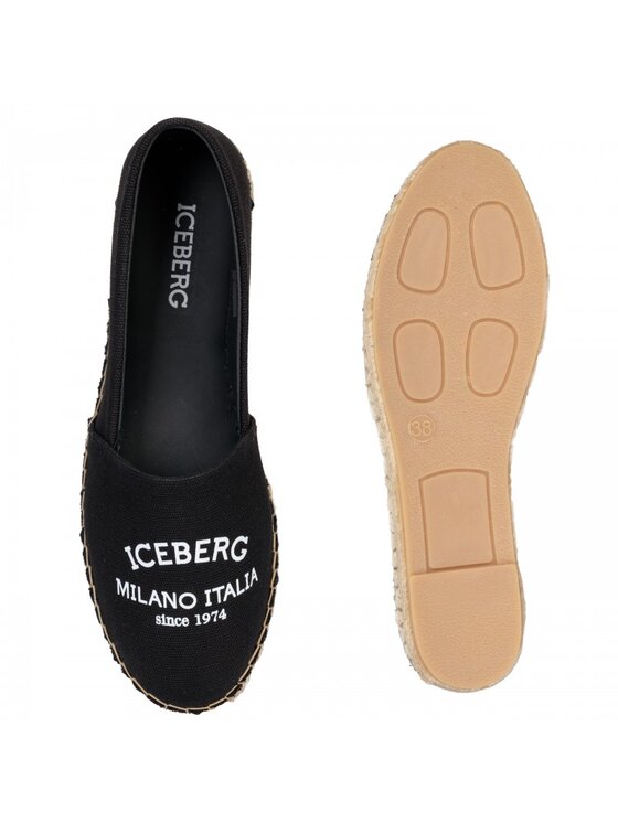 Iceberg Iceberg Espadrilky ID2142 Černá