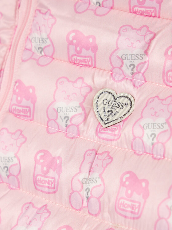Guess Guess Prechodná bunda H1YT03 WB310 Ružová Regular Fit