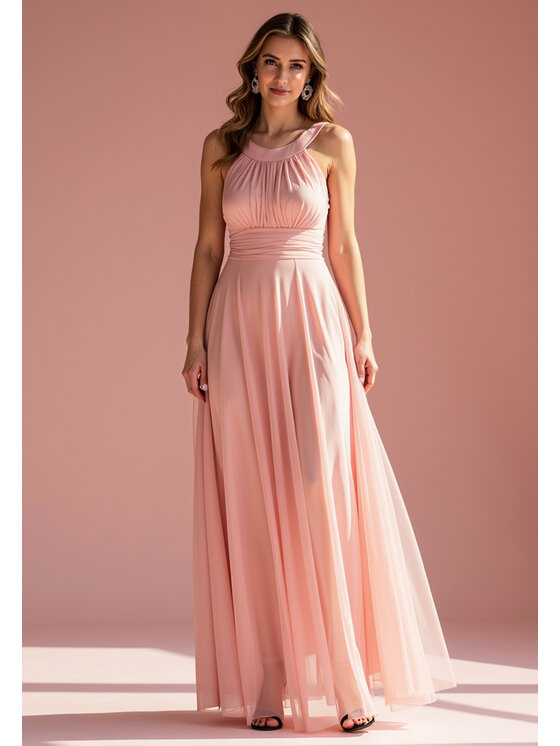 FIGL FIGL Abito da sera M1171 Rosa Flared Fit