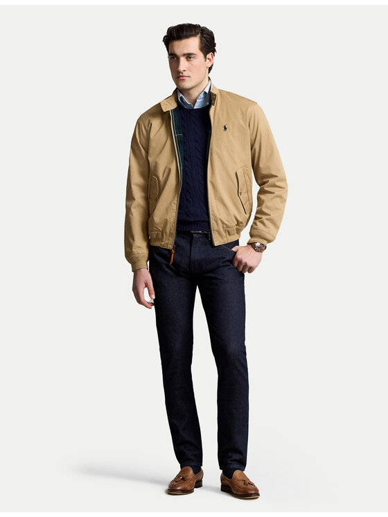 Polo Ralph Lauren Polo Ralph Lauren Bomber-jakk 710923261001 Beež Regular Fit