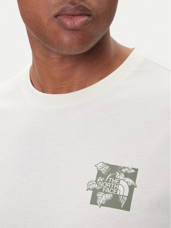 The North Face The North Face T-Shirt Connect NF0A8E3Y Béžová Relaxed Fit