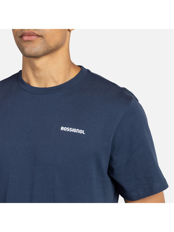 Rossignol Rossignol T-Shirt Presset Tee Granatowy Regular Fit