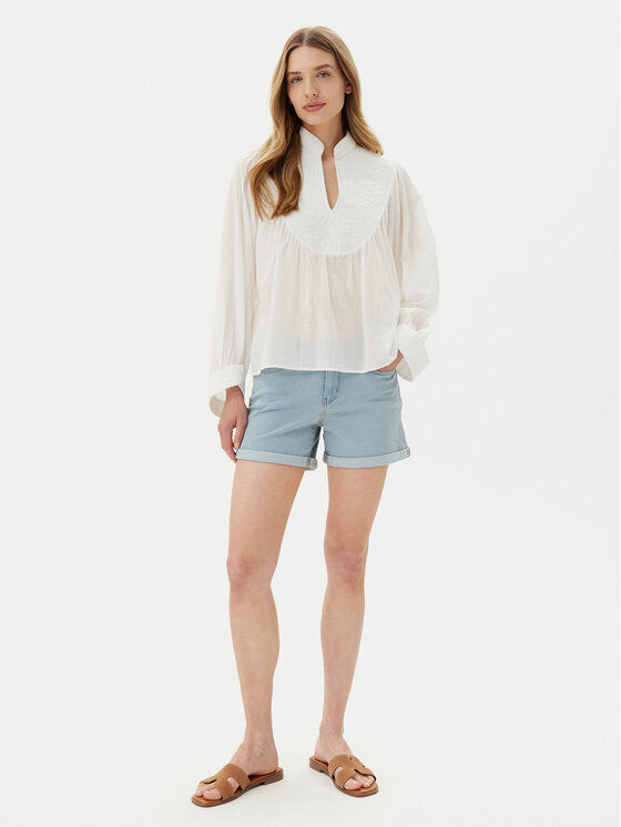 Noisy May Noisy May Džinsiniai šortai Debby 27032491 Mėlyna Slim Fit