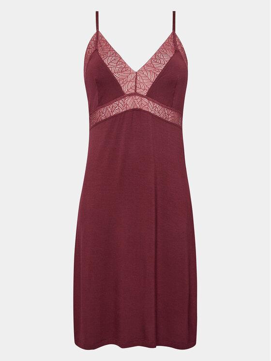 Femilet by Chantelle Camicia da notte Jazz FNA540 Bordeaux Regular Fit, taglia : 44