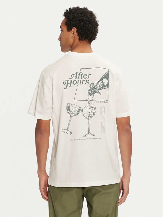 Only & Sons Only & Sons T-krekls Bowen 22032071 Balts Relaxed Fit