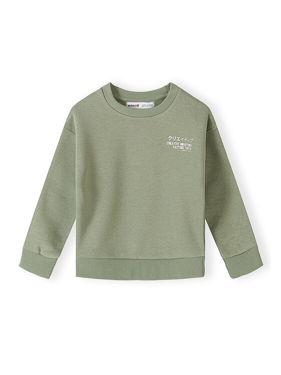 minoti minoti Komplet dresowy 33FLEECE221 Zielony Cargo Fit