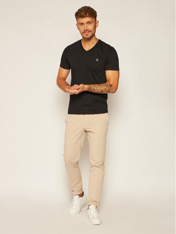 Marc O'Polo T-shirt B21 2220 51018 Nero Shaped Fit • Modivo.it