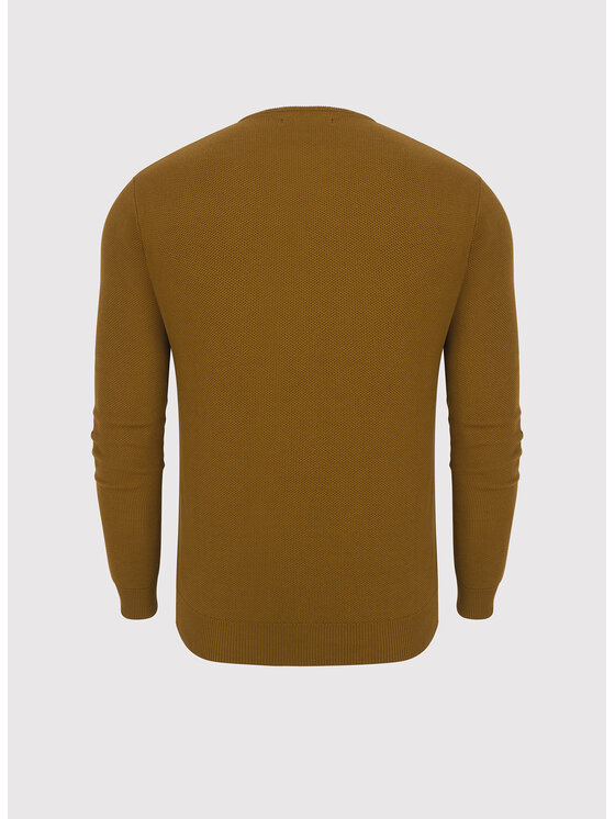 Pako Lorente Pako Lorente Sweter P23WF-2X-013 Khaki Classic Fit