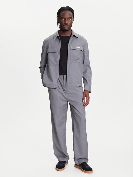 Kappa Kappa Bavlnené nohavice 62131TW Sivá Regular Fit