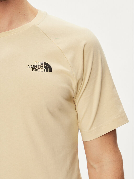 The North Face The North Face T-Shirt NF0A87NU Μπεζ Regular Fit