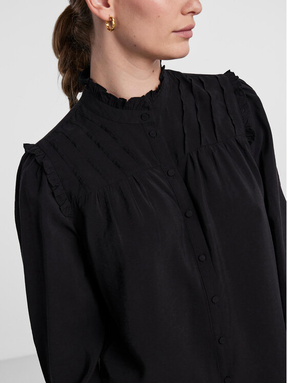 YAS YAS Srajca 26030892 Črna Regular Fit