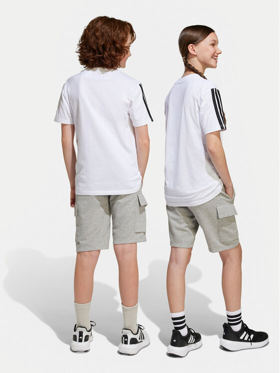 adidas adidas Szorty sportowe Essentials Cargo JE3973 Szary Regular Fit