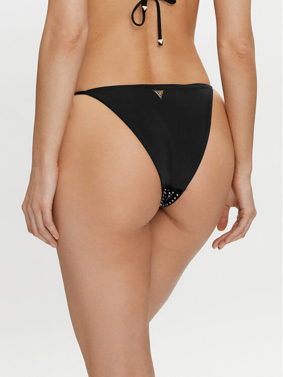 Guess Guess Bikini partea de jos E4GO06 KC5Z0 Negru