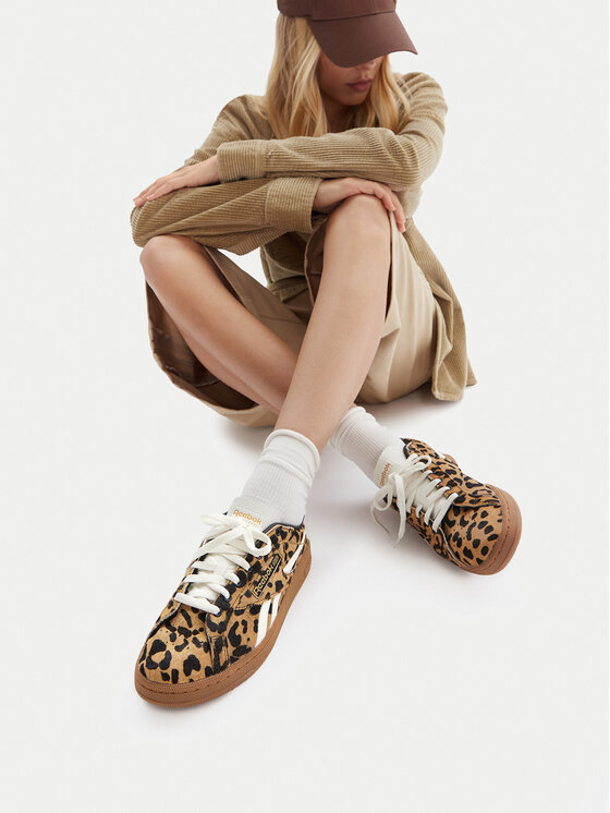 Reebok Reebok Сникърси EO-CLUB C GROUNDS UK 100229527 Кафяв