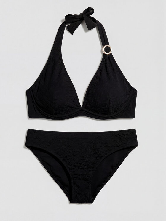 Miss Lou Miss Lou Bikini ML039 Czarny