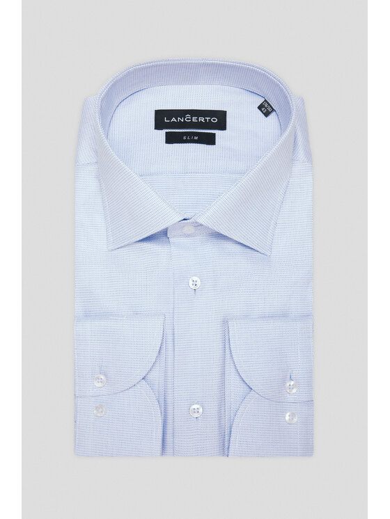 Lancerto Lancerto Koszula Zaira KO051124000042 Niebieski Slim Fit