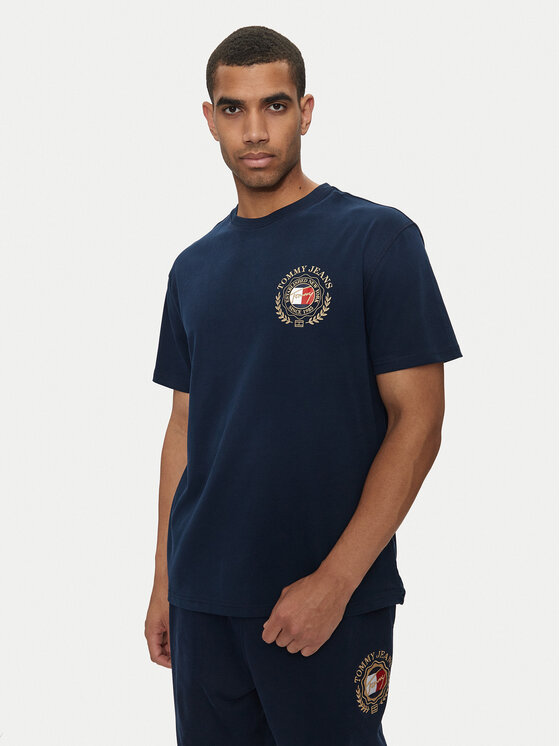 Tommy Jeans Tommy Jeans Футболка DM0DM18540 Cиній Regular Fit