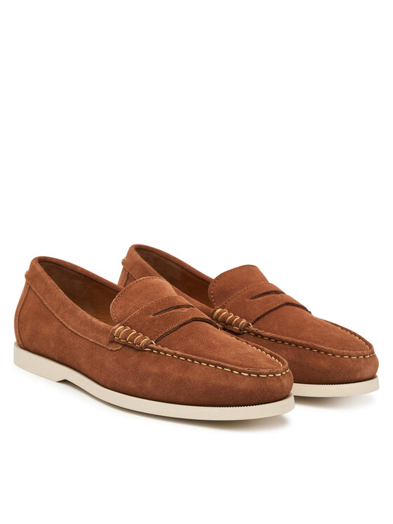 Polo Ralph Lauren Polo Ralph Lauren Мокасини Merton Penny 803945275002 Світло-коричневий