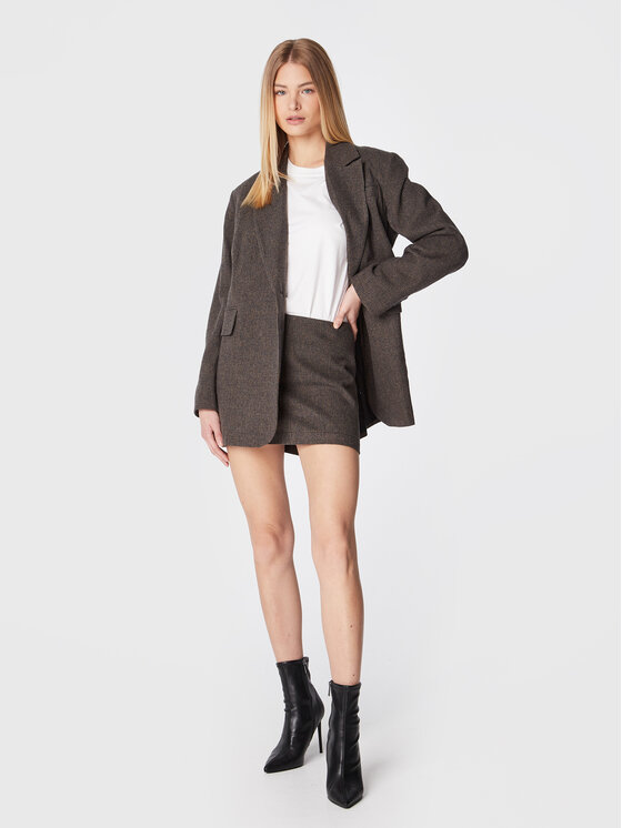 Herskind Herskind Minigonna Debby 4648911 Marrone Regular Fit