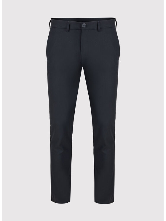 Pako Lorente Pako Lorente Spodnie materiałowe P22WF-WX-003 Granatowy Classic Fit