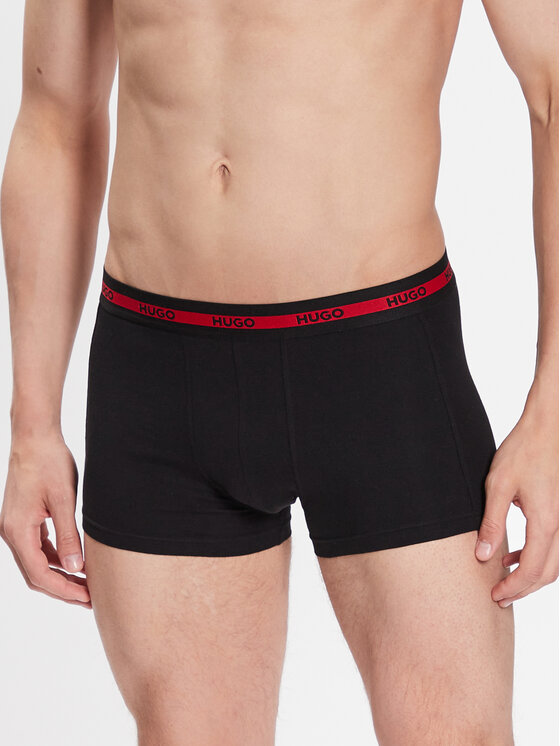 HUGO Hugo Set od 3 para bokserica 50492375 Crna