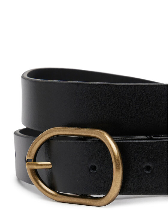 Calvin Klein Jeans Calvin Klein Jeans Жіночий ремінь Casual Center Pin Buckle 25Mm LV04K7010G Чорний