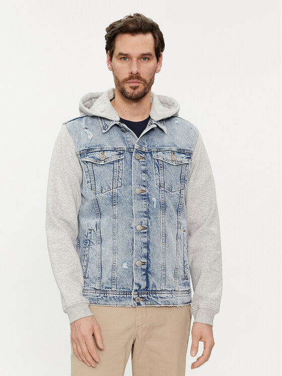 Jack&Jones Džinsa jaka Jean 12249233 Zils Regular Fit