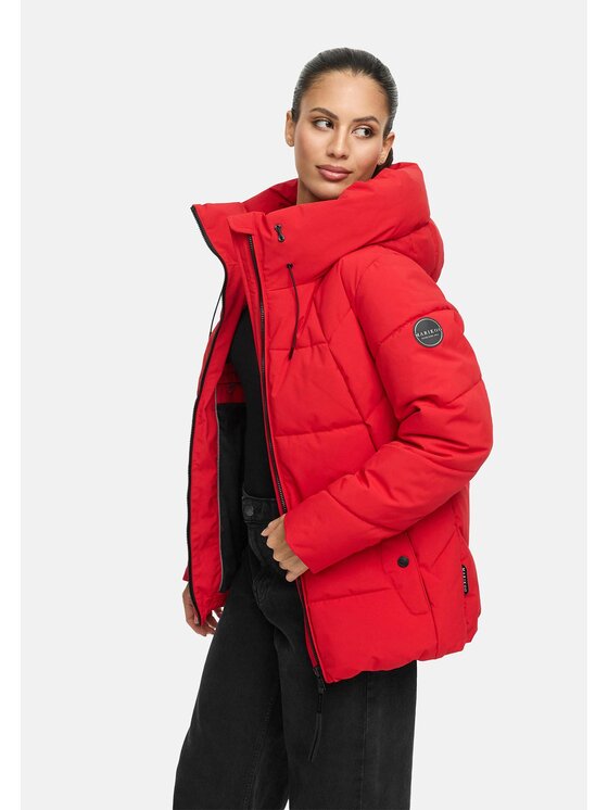 Marikoo Marikoo Kurtka zimowa Kuscheltatze Czerwony Regular Fit