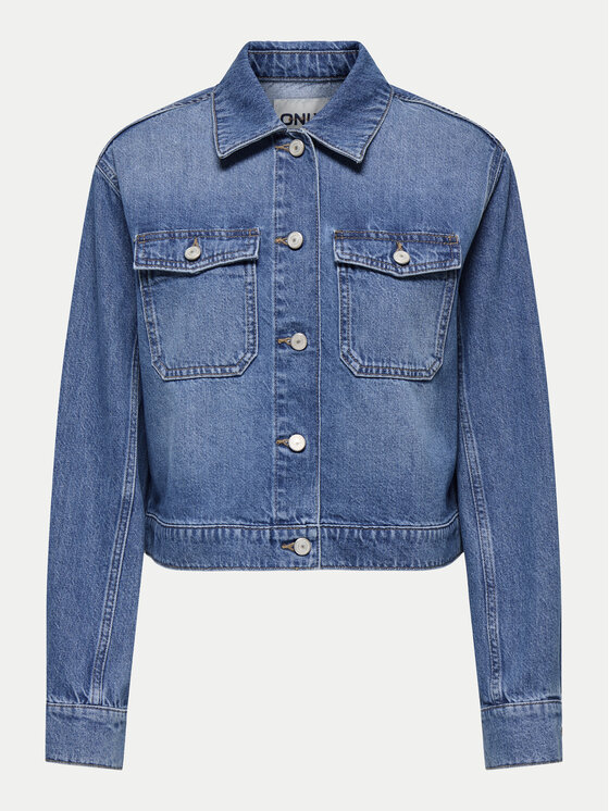ONLY ONLY Джинсова куртка Lumi 15339977 Голубий Regular Fit