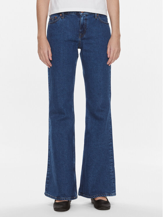 Tommy Jeans Tommy Jeans Farmer Sophie DW0DW17183 Kék Flare Fit