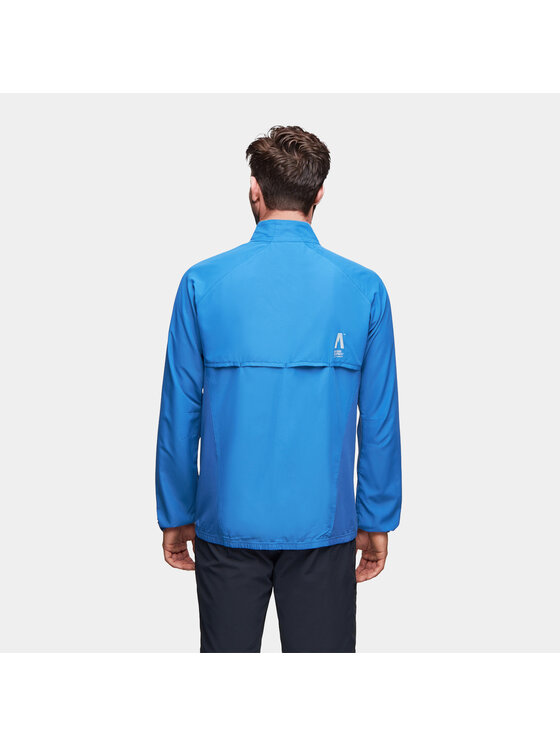 Alpinus Alpinus Kurtka do biegania Tamaro Niebieski Slim Fit