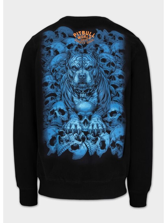 PITBULL PITBULL Bluza GUARDIAN ANGEL Czarny Regular Fit