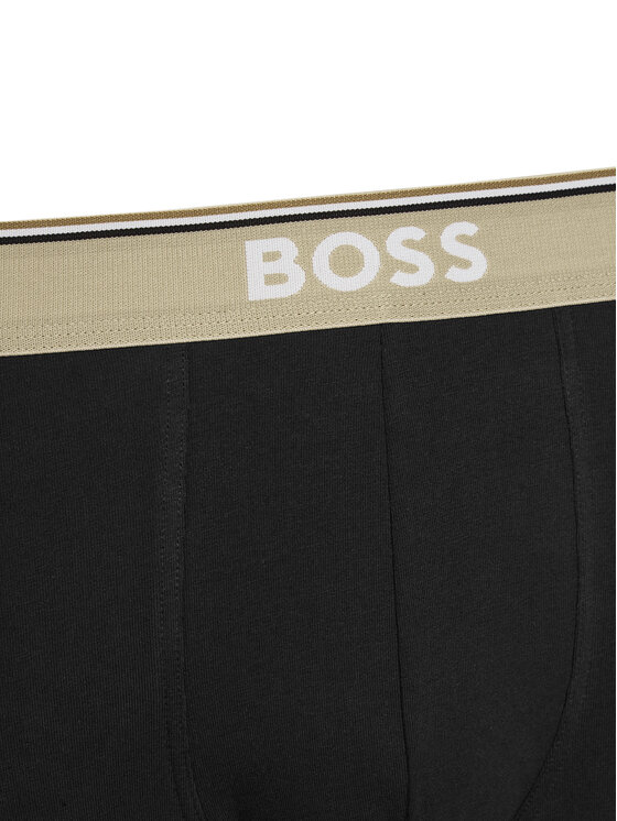 BOSS BOSS Bokserių komplektas Trunk 3P Power 50531684 Juoda