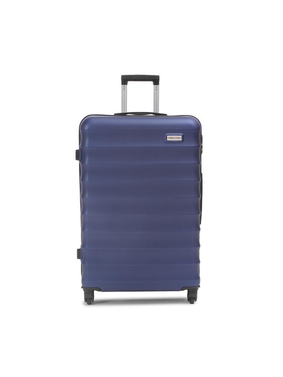 Semi Line Semi Line Μεγάλη Βαλίτσα T5577-6 Σκούρο μπλε