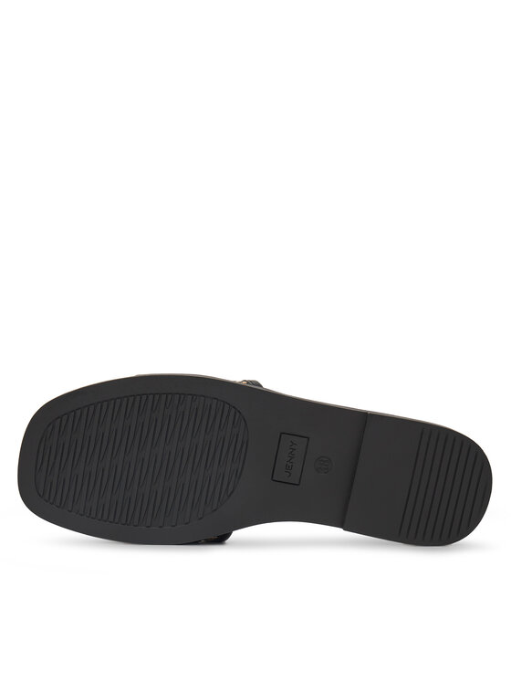 JENNY JENNY Klapki WS5727-01 Czarny