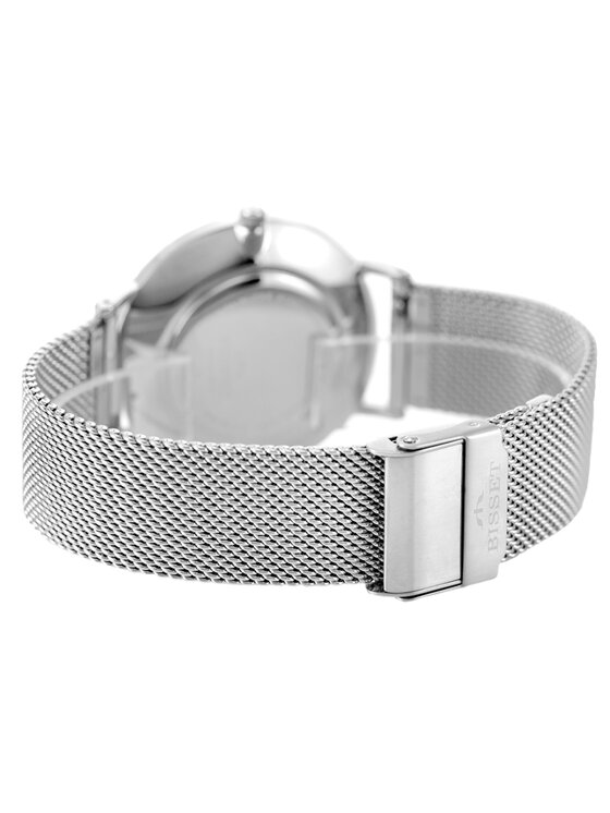 Bisset Bisset Zegarek BIS102 Srebrny
