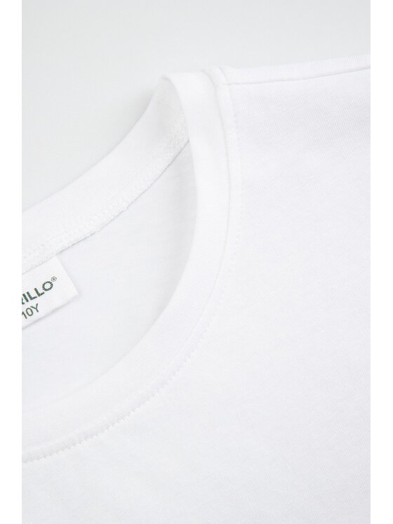 Coccodrillo Coccodrillo T-Shirt WC6143212VGA-001 Biały Regular Fit