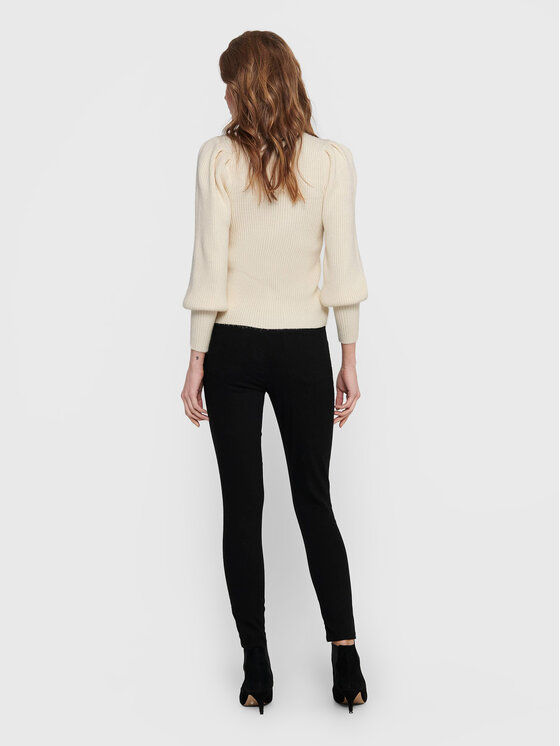 ONLY ONLY Pulover Katia 15232494 Bež Regular Fit