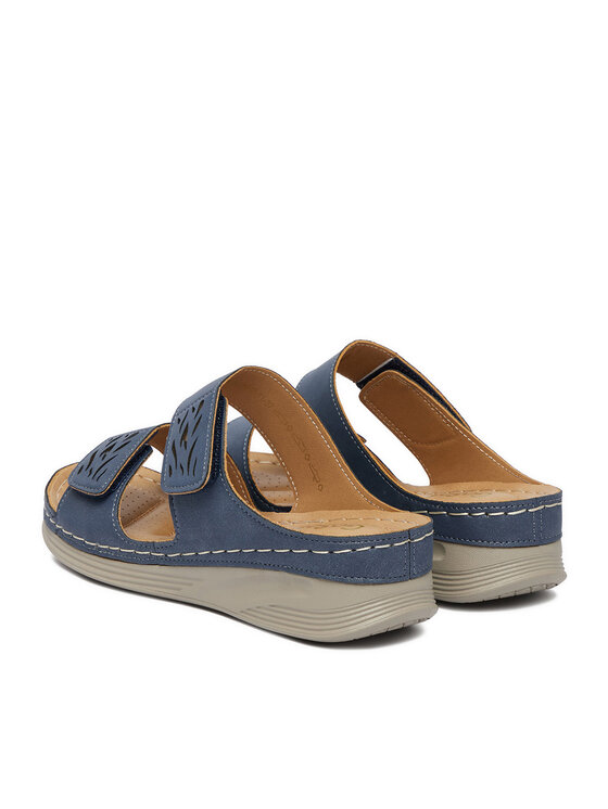 Go Soft Go Soft Pantoletten CEO-WYL05010-11 Blau